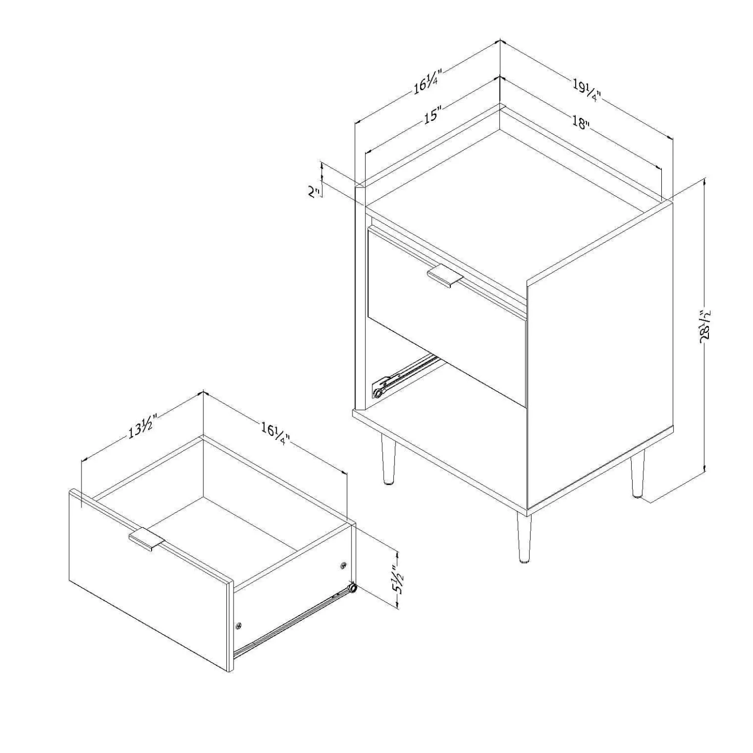 Table d'appoint - South Shore