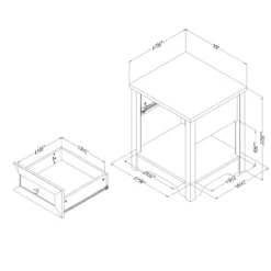 Table d'appoint - South Shore