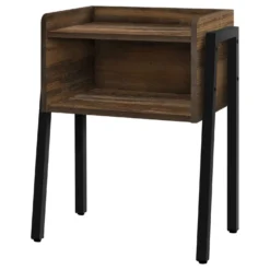 Table d'appoint, table de nuit - dessus de style plateau, 1 compartiment de - Monarch
