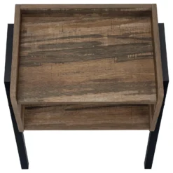 Table d'appoint, table de nuit - dessus de style plateau, 1 compartiment de - Monarch