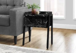 Table d'appoint, table de nuit - dessus de style plateau, 1 compartiment de - Monarch