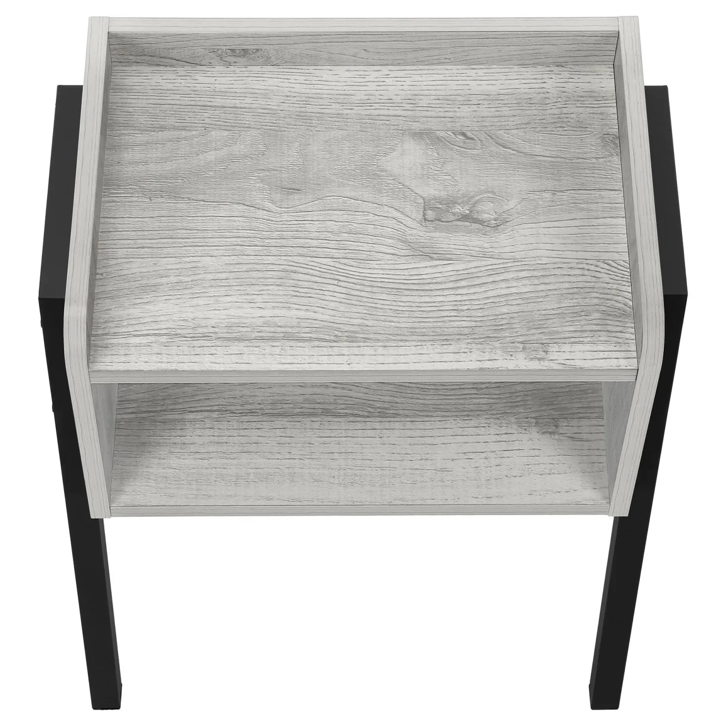 Table d'appoint, table de nuit - dessus de style plateau, 1 compartiment de - Monarch