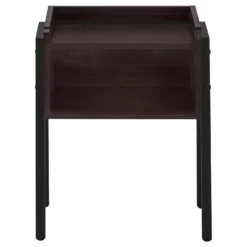Table d'appoint, table de nuit - dessus de style plateau, 1 compartiment de - Monarch