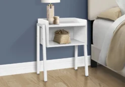 Table d'appoint, table de nuit - dessus de style plateau, 1 compartiment de - Monarch