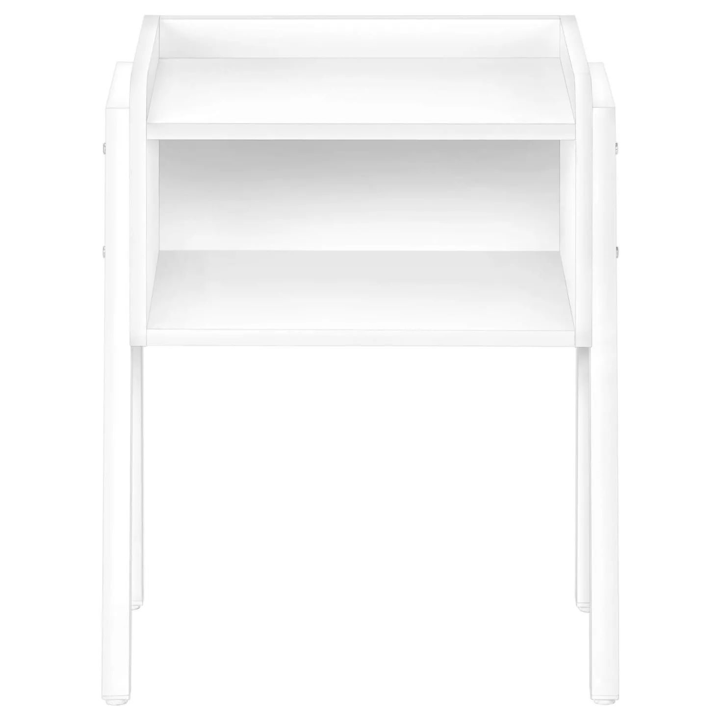 Table d'appoint, table de nuit - dessus de style plateau, 1 compartiment de - Monarch