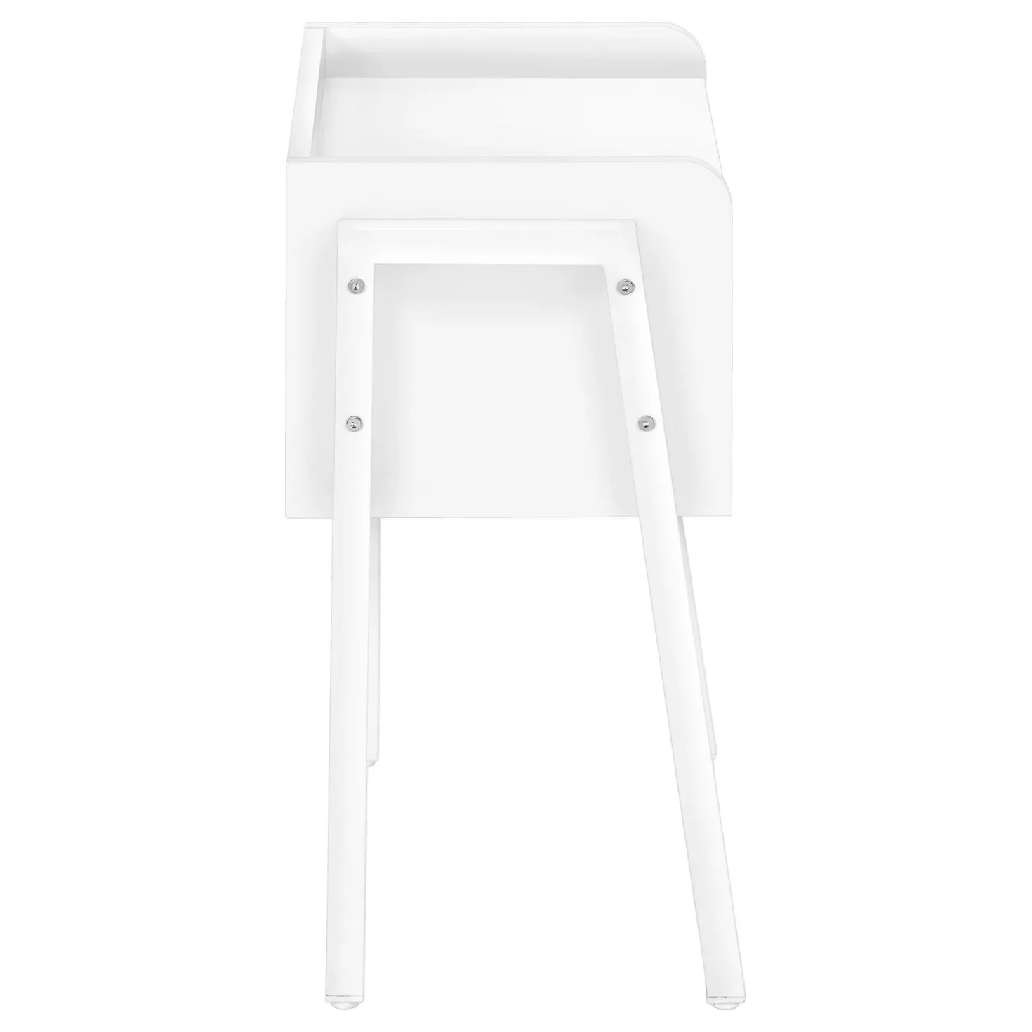 Table d'appoint, table de nuit - dessus de style plateau, 1 compartiment de - Monarch