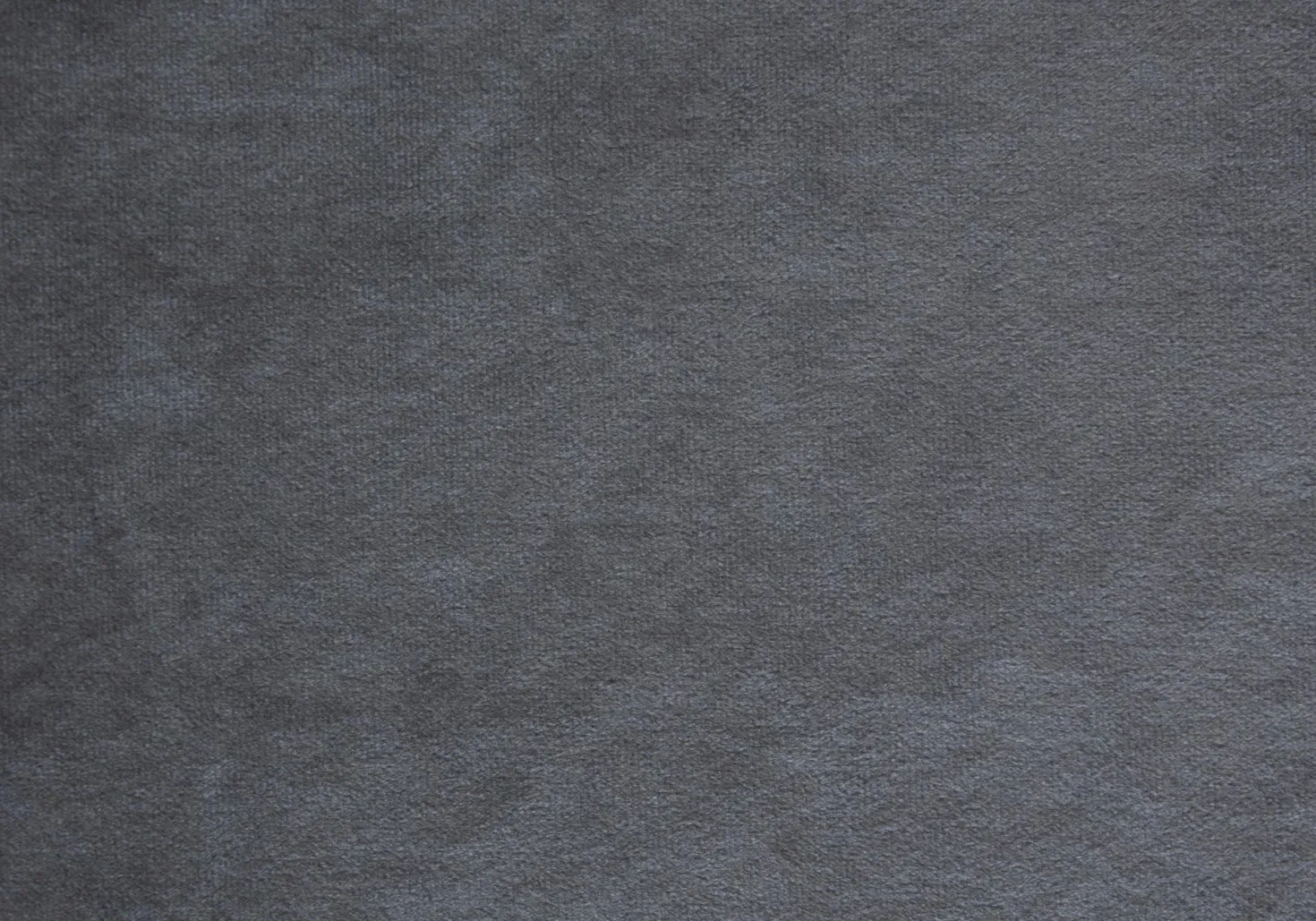 Table de chevet - rembourrée, 2 tiroirs de rangement - 21" h - velour gris f - Monarch