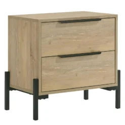 Table de chevet 2 tiroirs