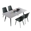 Table en pierre sintérisée avec 4 chaises