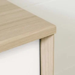 Table à langer avec tiroirs et rangement ouvert - South Shore