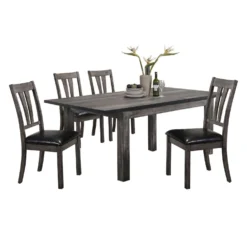 Table à manger avec 4 chaises
