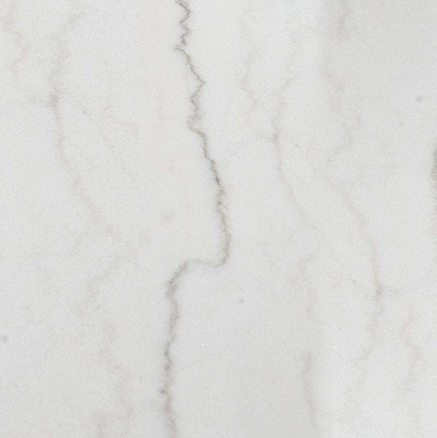 Table à manger avec plateau en marbre blanc et 6 chaises - gris
