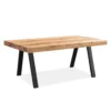 Table à manger rectangulaire 75"