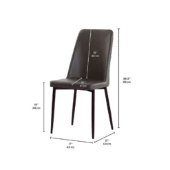 Table à manger rectangulaire en bois massif, 4 chaises et banc - 67