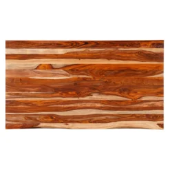 Table à manger rectangulaire en bois massif - 72