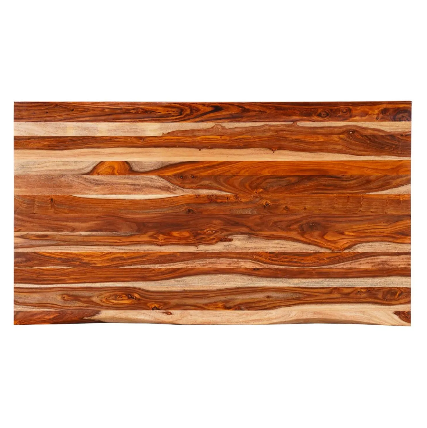 Table à manger rectangulaire en bois massif - 72"
