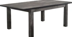 Table à manger rectangulaire extensible