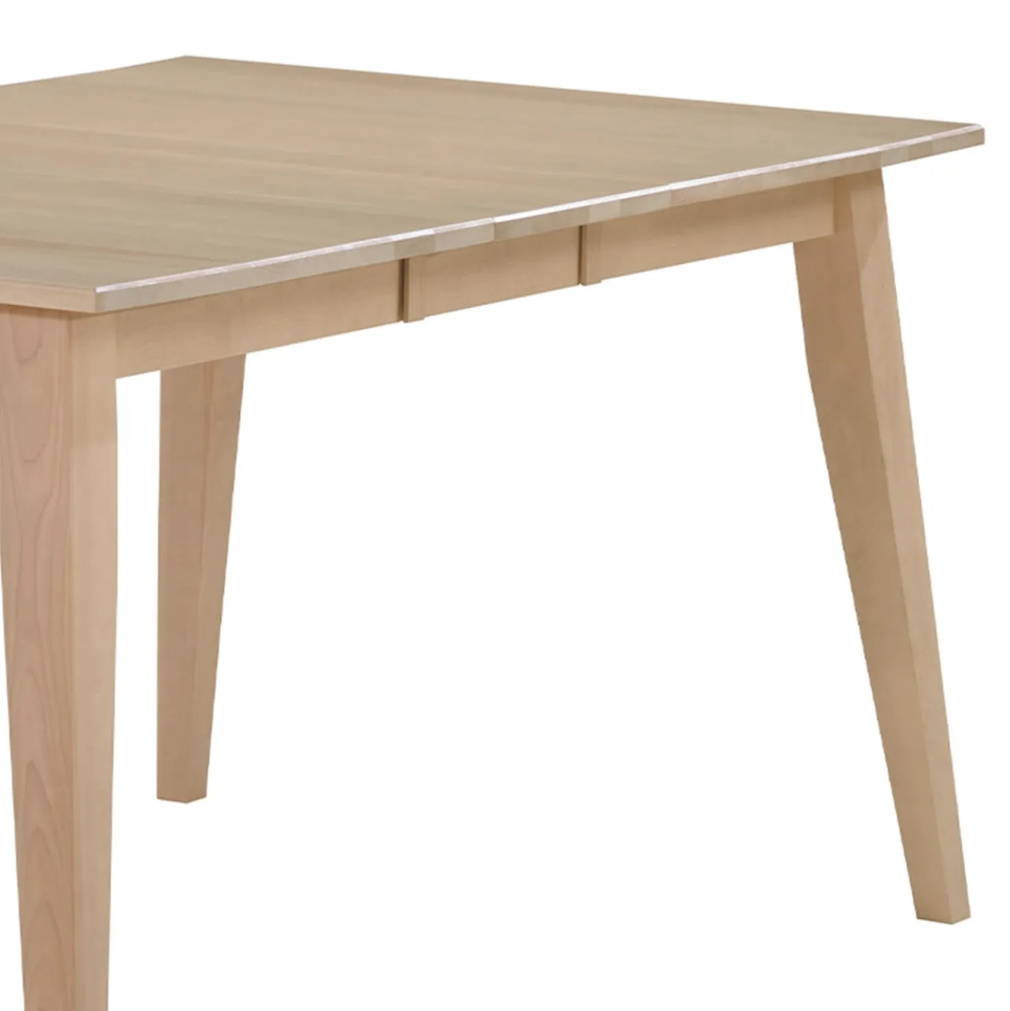 Table à manger rectangulaire extensible (48" à 60") avec 6 chaises - grège