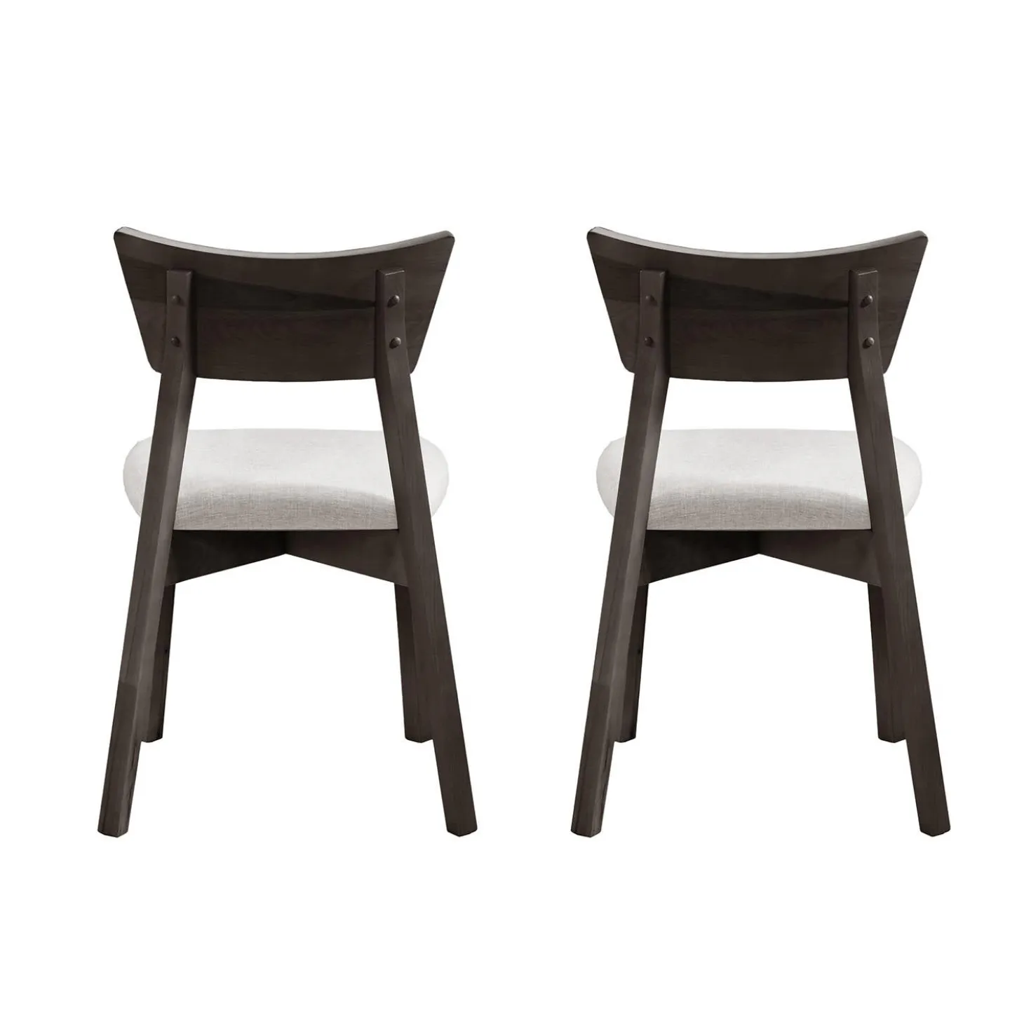 Table à manger rectangulaire extensible (54" à 70") avec 4 chaises - ardoise