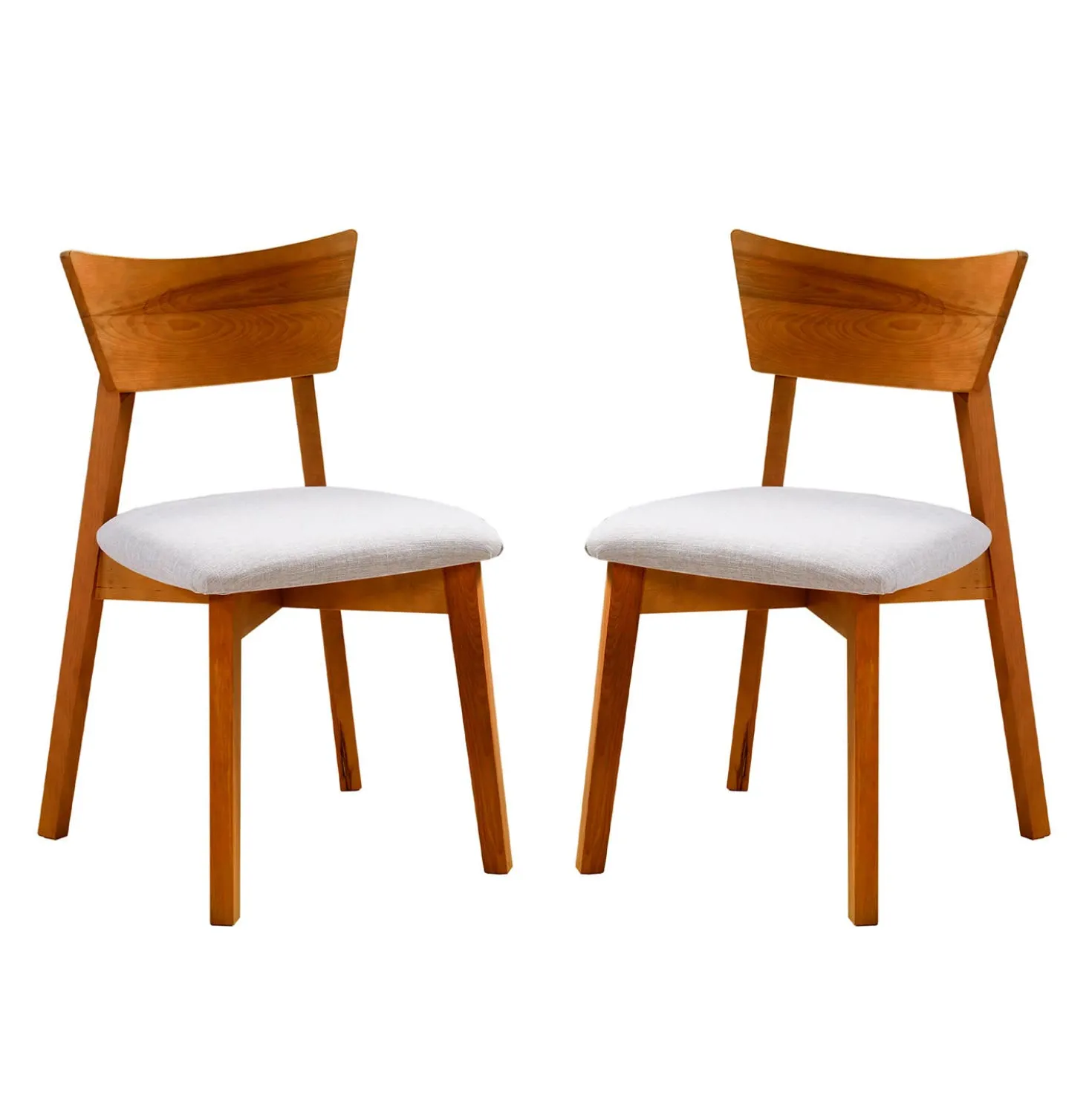 Table à manger rectangulaire extensible (54" à 70") avec 4 chaises - brun
