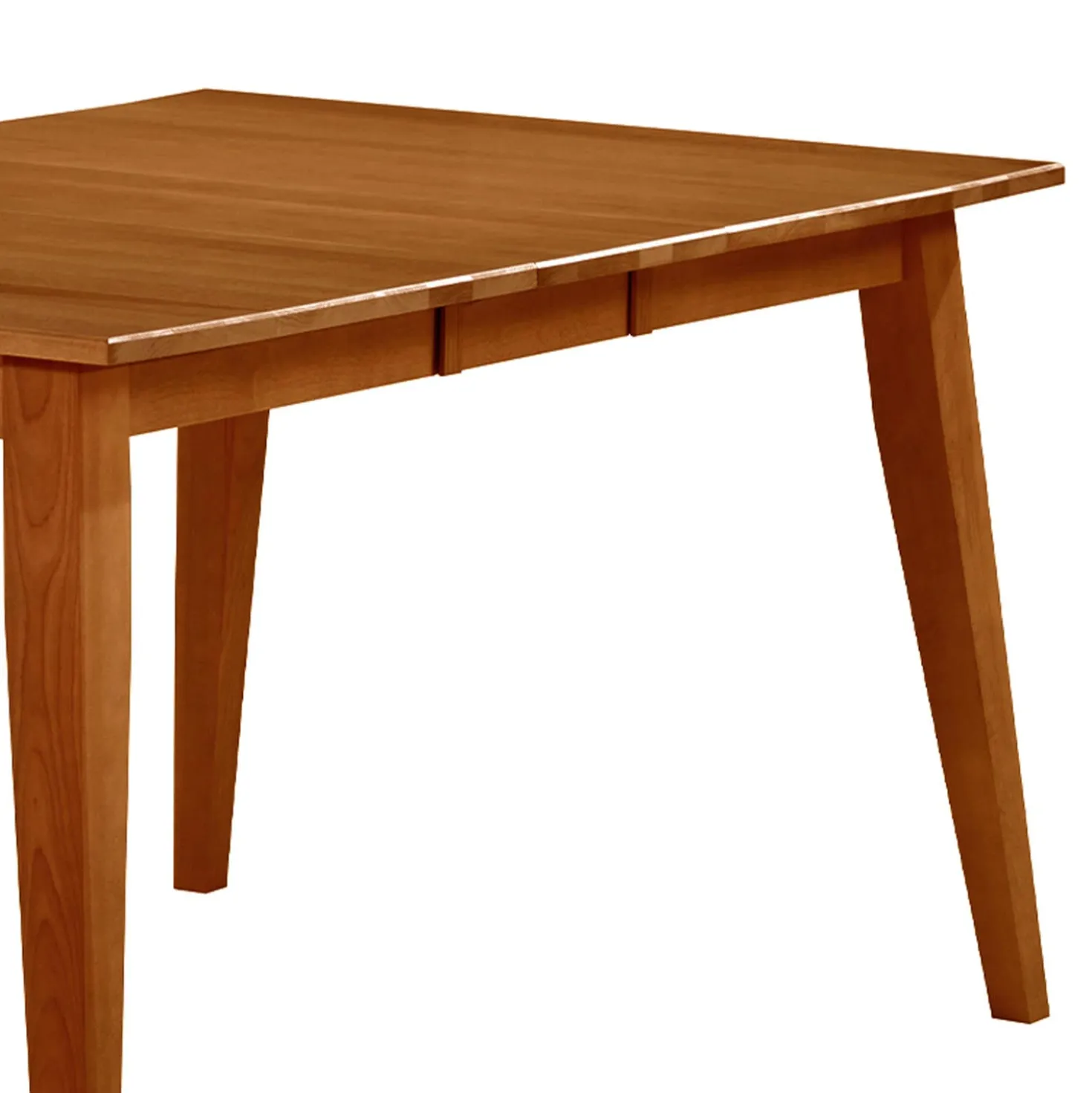 Table à manger rectangulaire extensible (54" à 70") avec 4 chaises - brun
