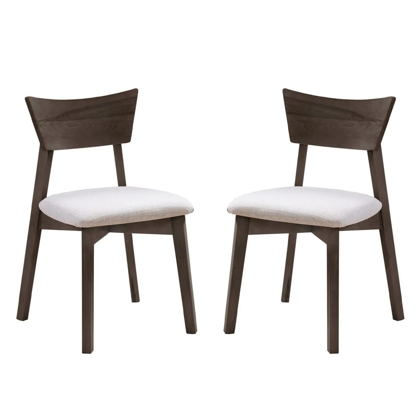 Table à manger rectangulaire extensible (54" à 70") avec 6 chaises - ardoise