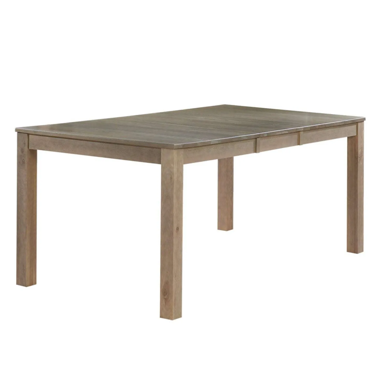 Table à manger rectangulaire extensible en bois massif 54" à 70"