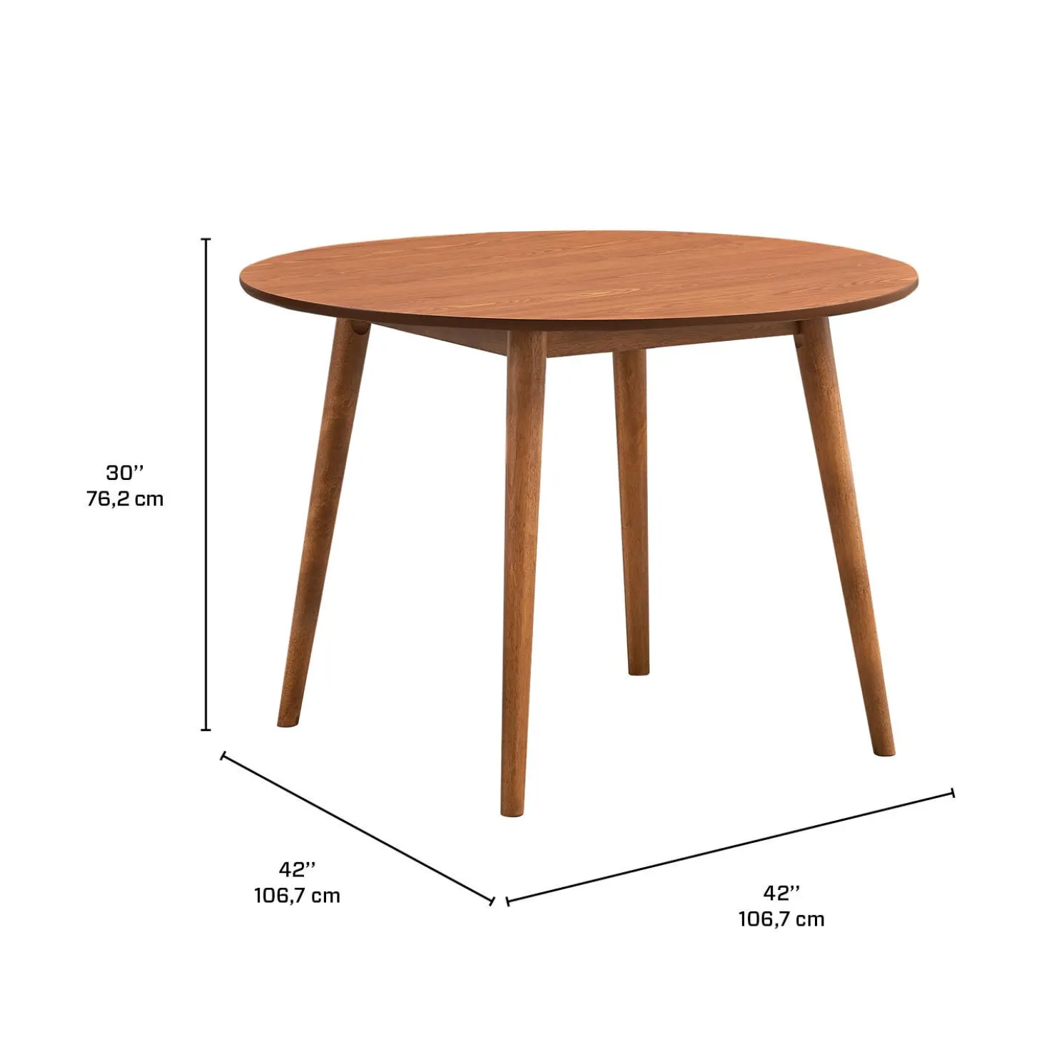 Table à manger ronde 42"