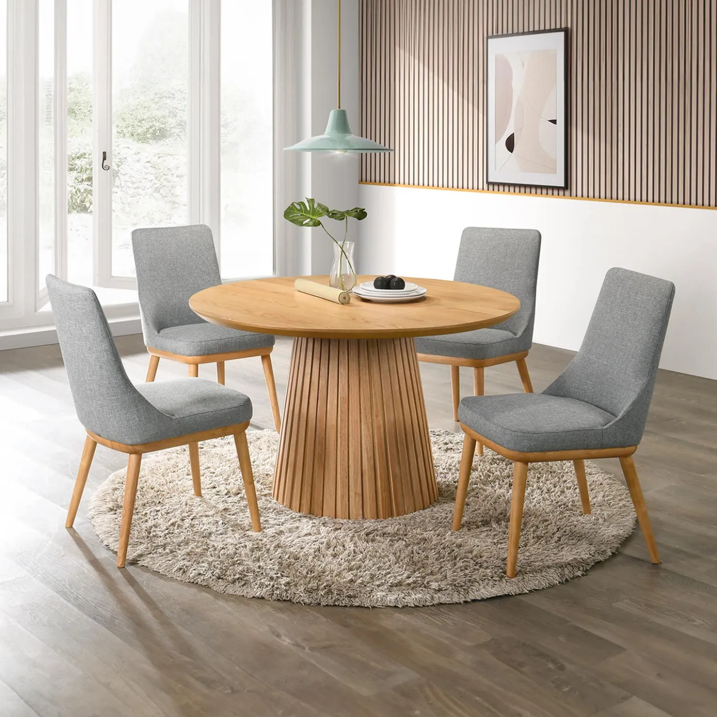 Table à manger ronde 48"