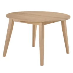 Table à manger ronde extensible (48