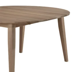 Table à manger ronde extensible (48