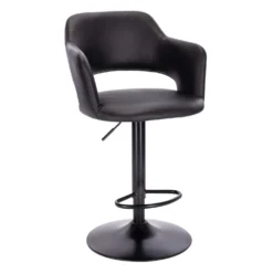 Tabouret de bar (bte de 1) / Base hydraulique noire