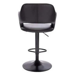 Tabouret de bar (bte de 1) / Base hydraulique noire