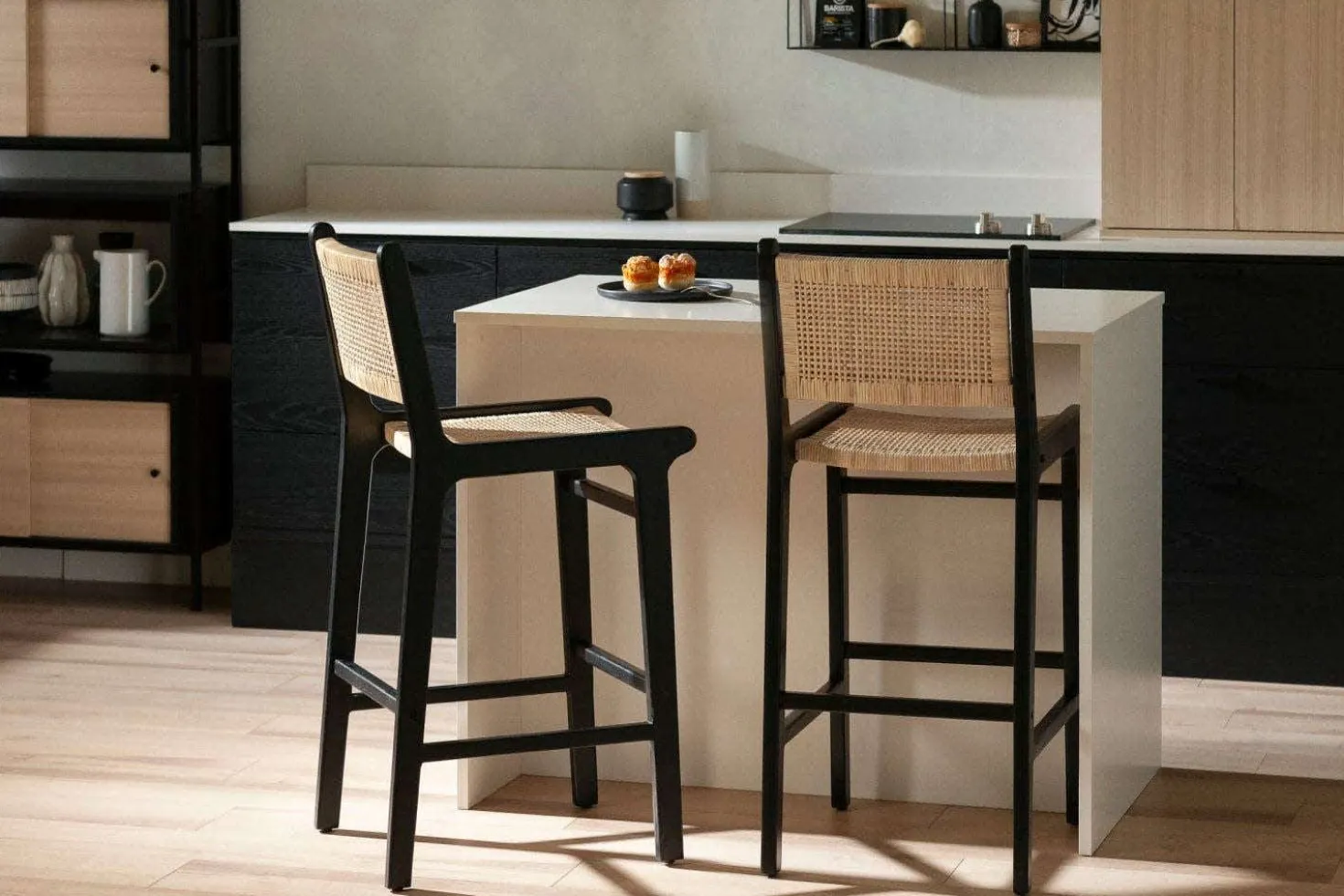 Tabouret en rotin - South Shore