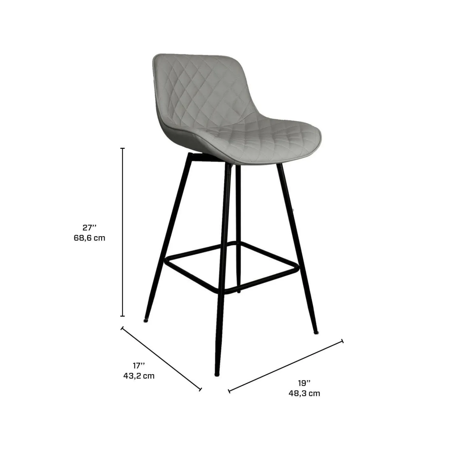 Tabourets pivotants (bte de 2 )