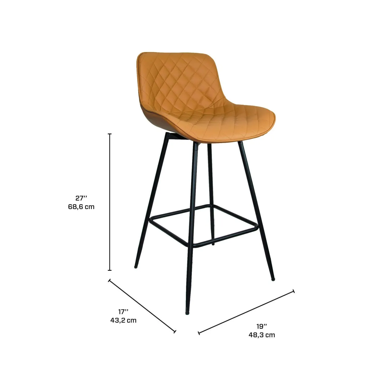 Tabourets pivotants (bte de 2 )