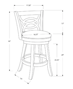 Tabourets pivotants (bte de 2 )