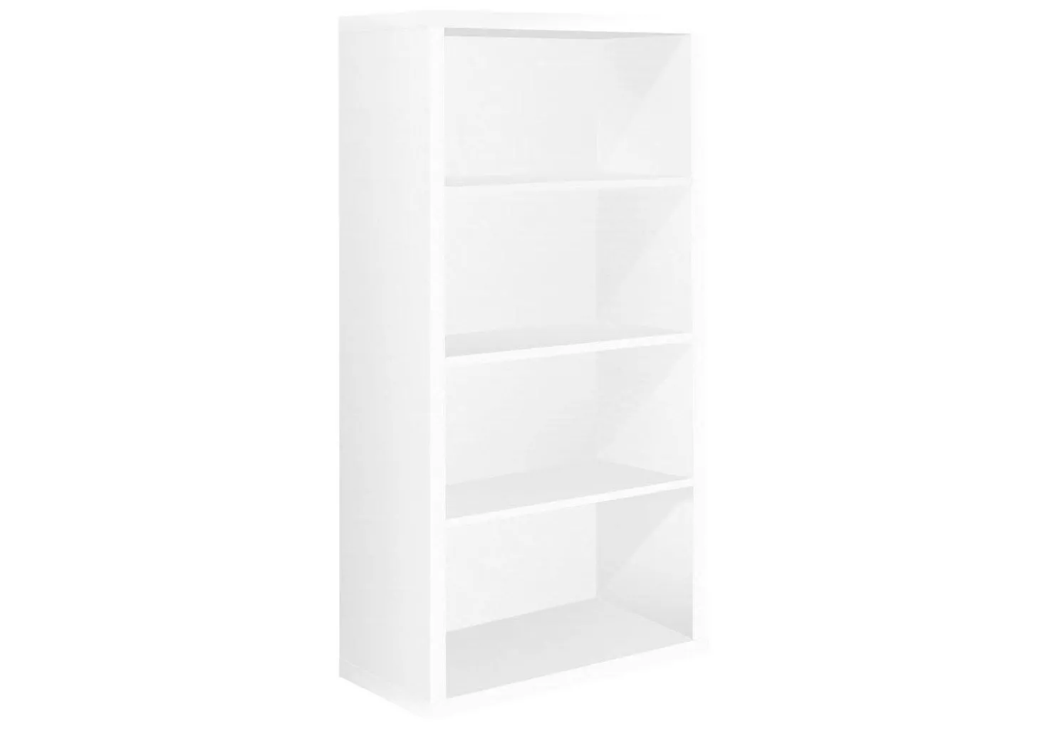 Étagère - 48"H, blanche avec tablettes ajustable - Monarch