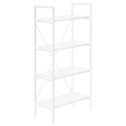 Étagère - 48"H, blanc, métal blanc - Monarch
