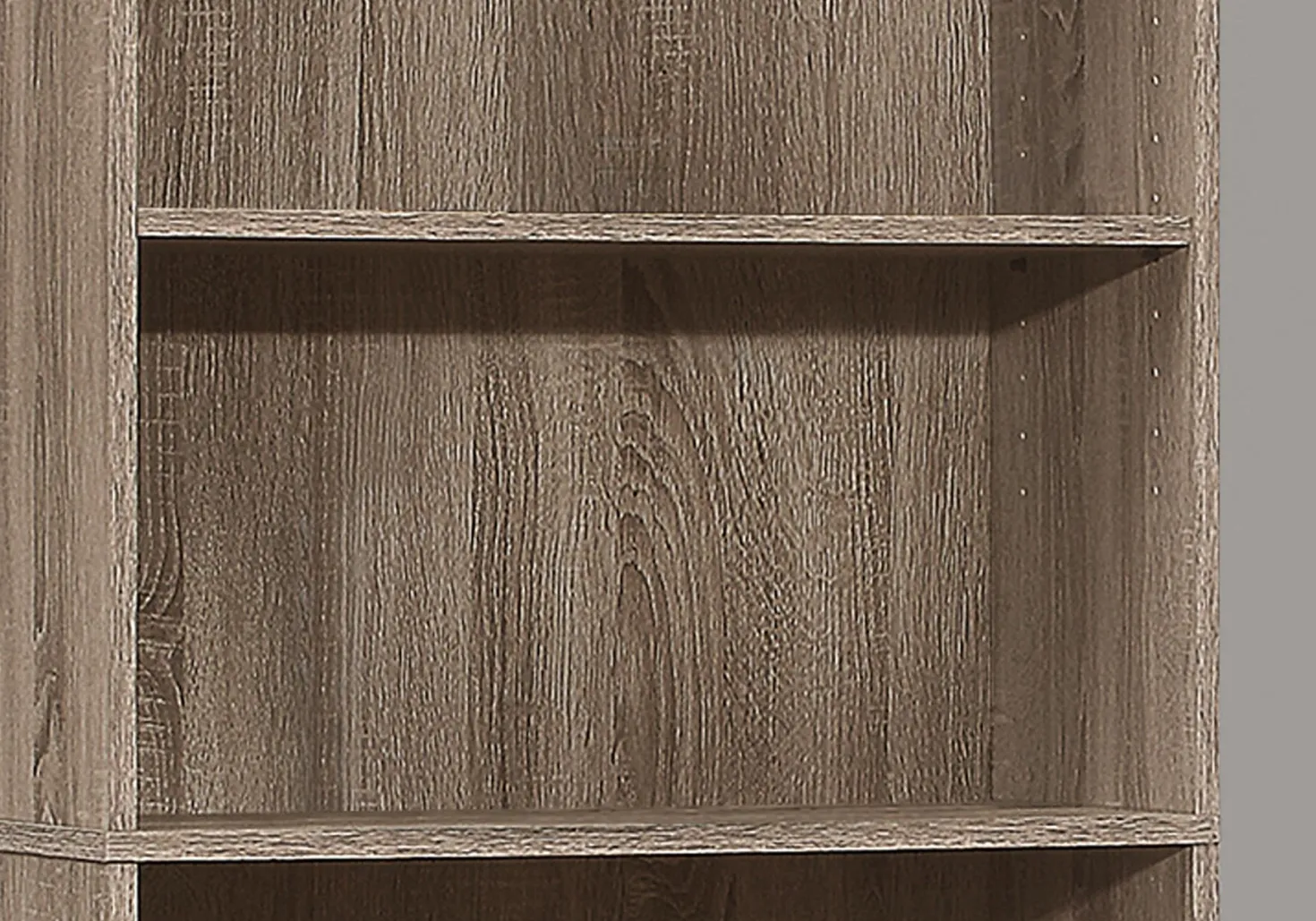Étagère - 72"H, taupe foncé avec 5 tablettes - Monarch