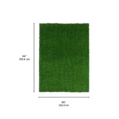 Tapis extérieur de faux gazon vert - 5 x 7
