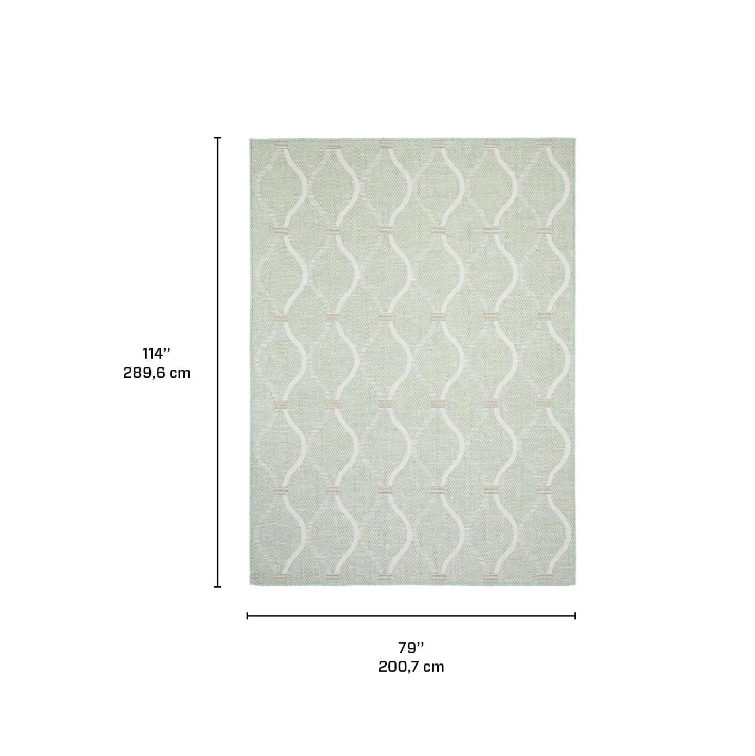 Tapis extérieur 7 x 10 pi