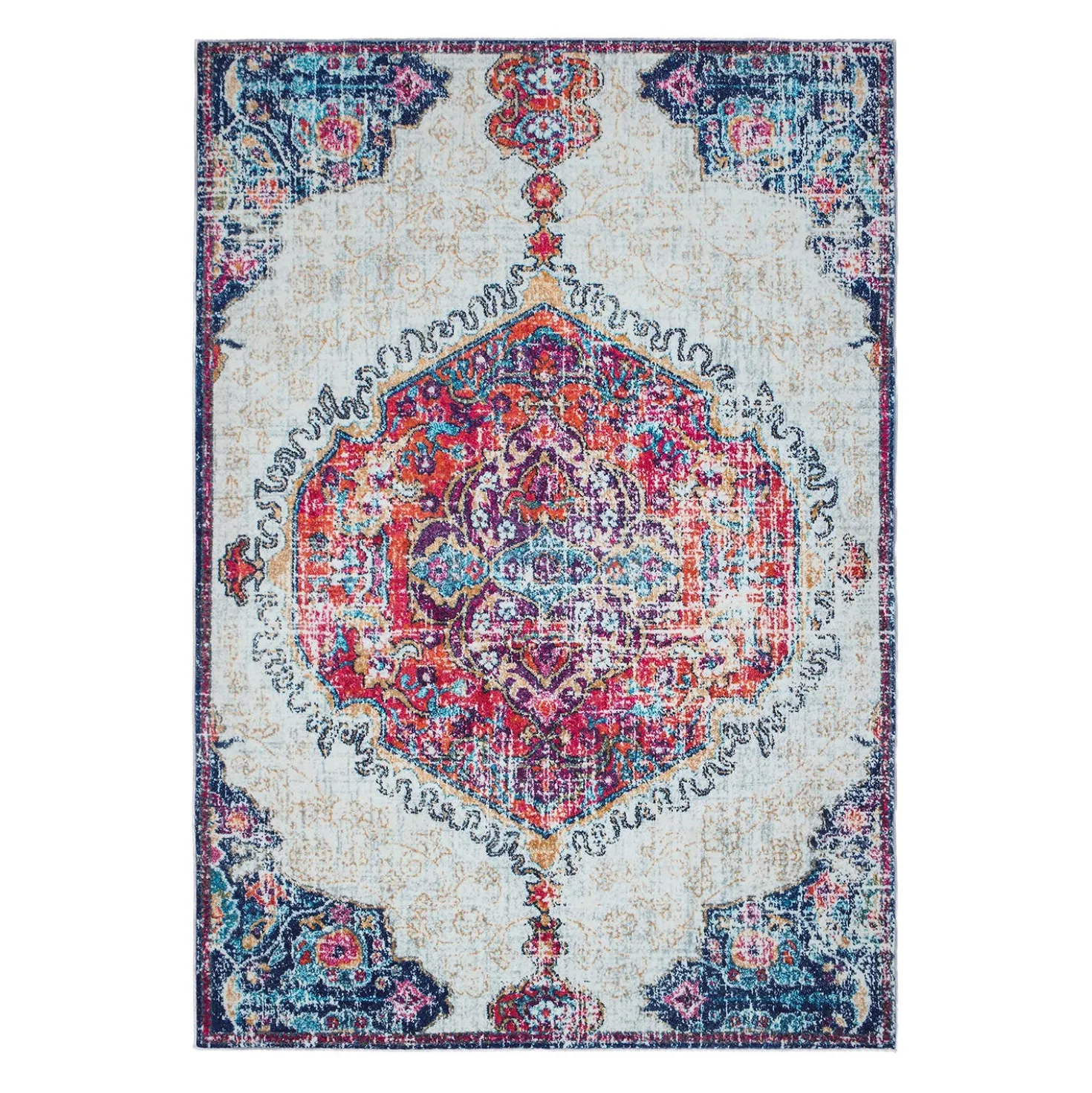 Tapis intérieur lavable à la machine - 5 x 7