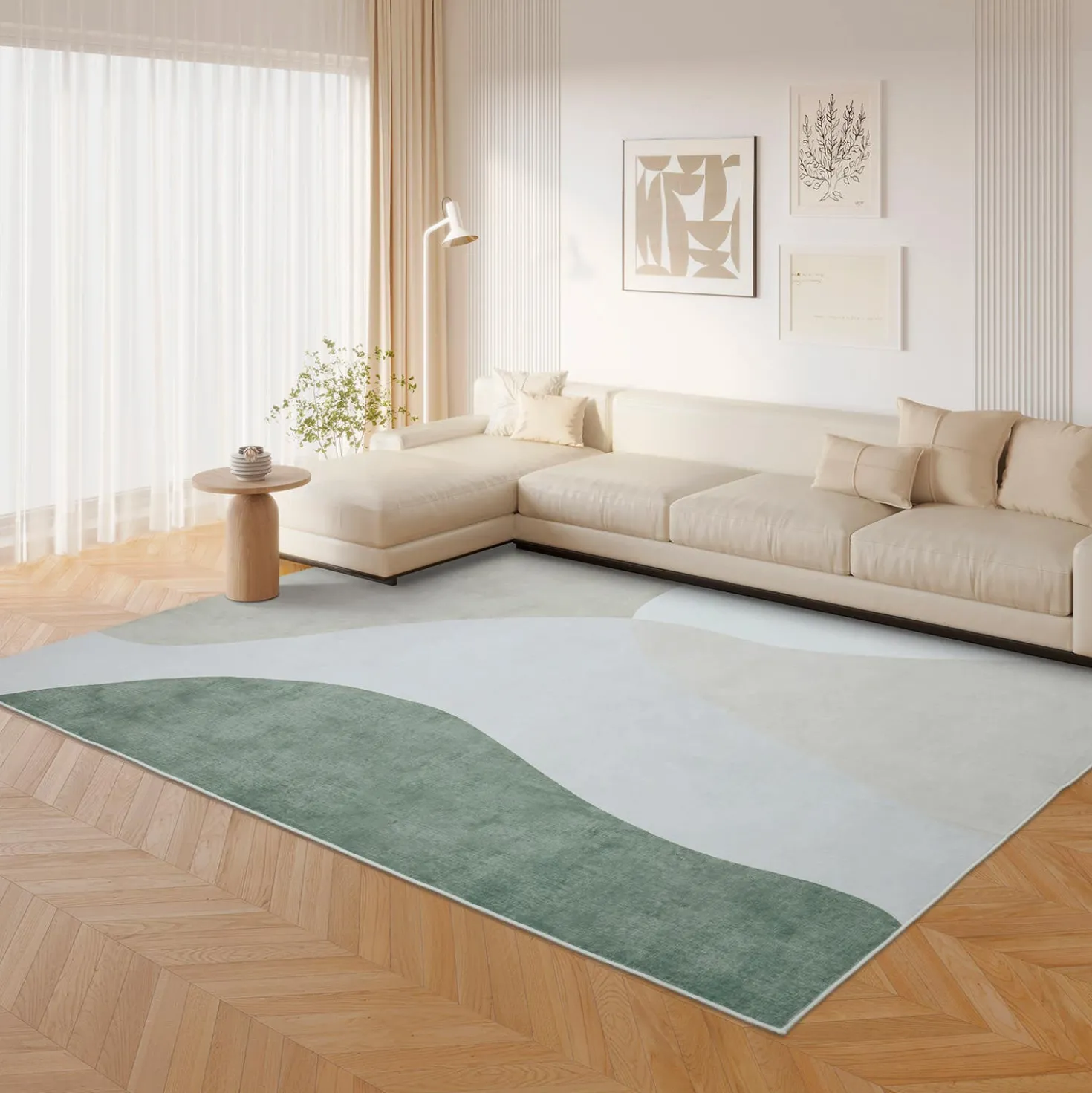 Tapis intérieur lavable à la machine - 5 x 7