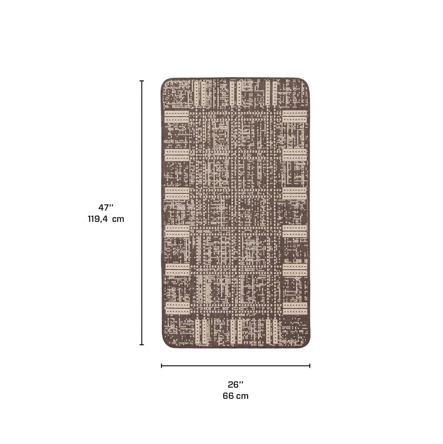 Tapis intérieur ou extérieur - 2 x 4