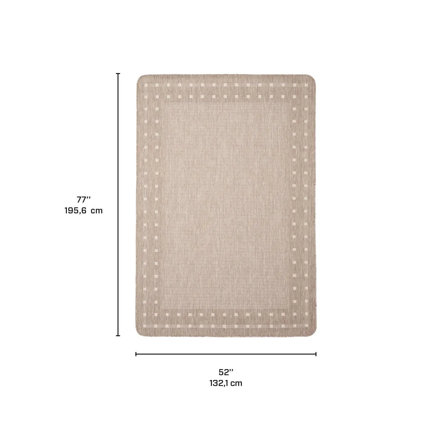 Tapis intérieur ou extérieur - 4 x 6