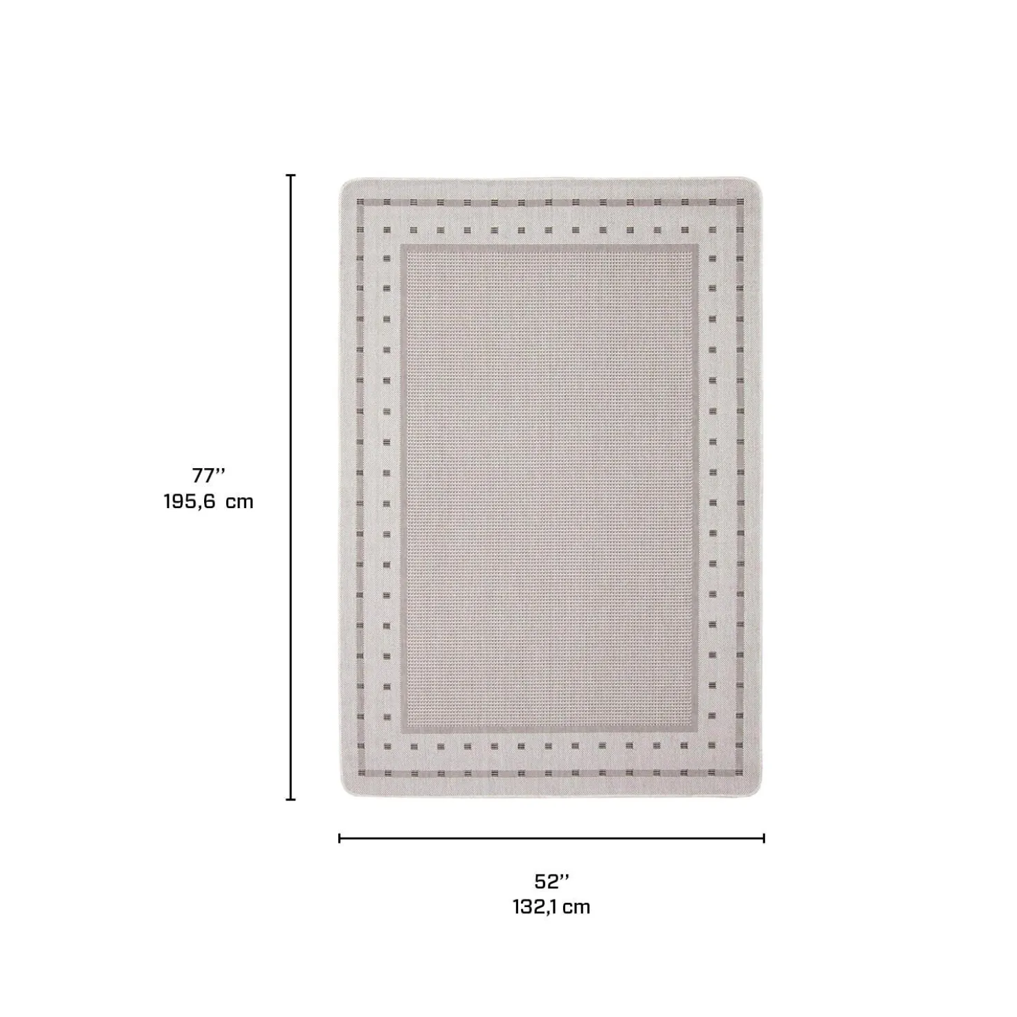 Tapis intérieur ou extérieur - 4 x 6