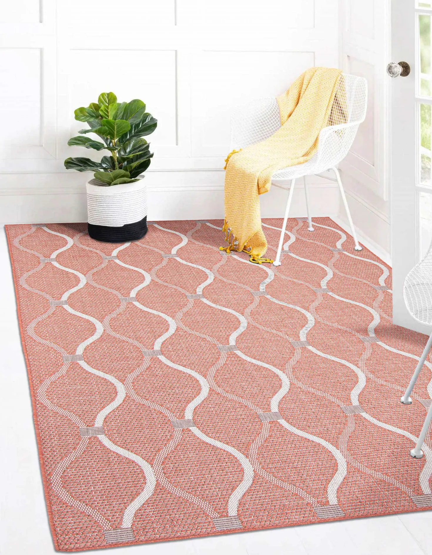 Tapis intérieur ou extérieur - 5 x 7