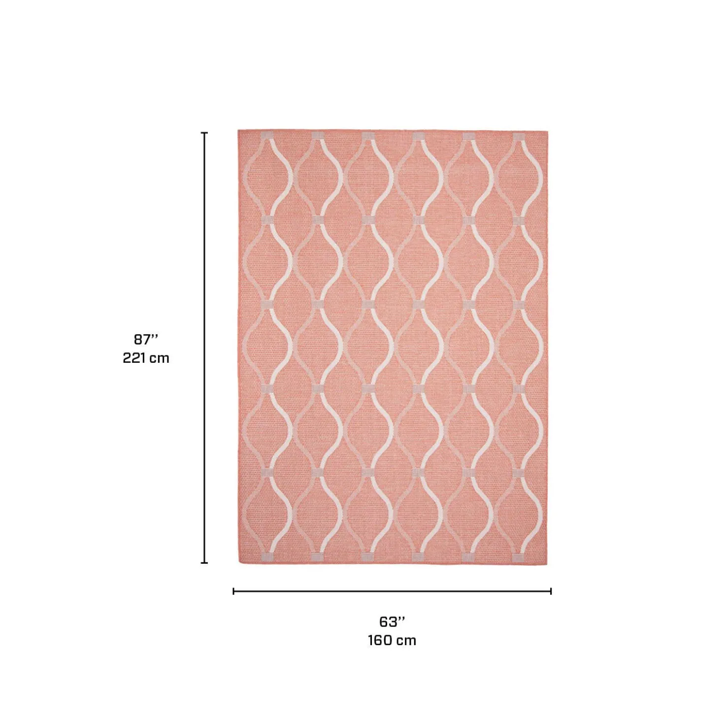 Tapis intérieur ou extérieur - 5 x 7