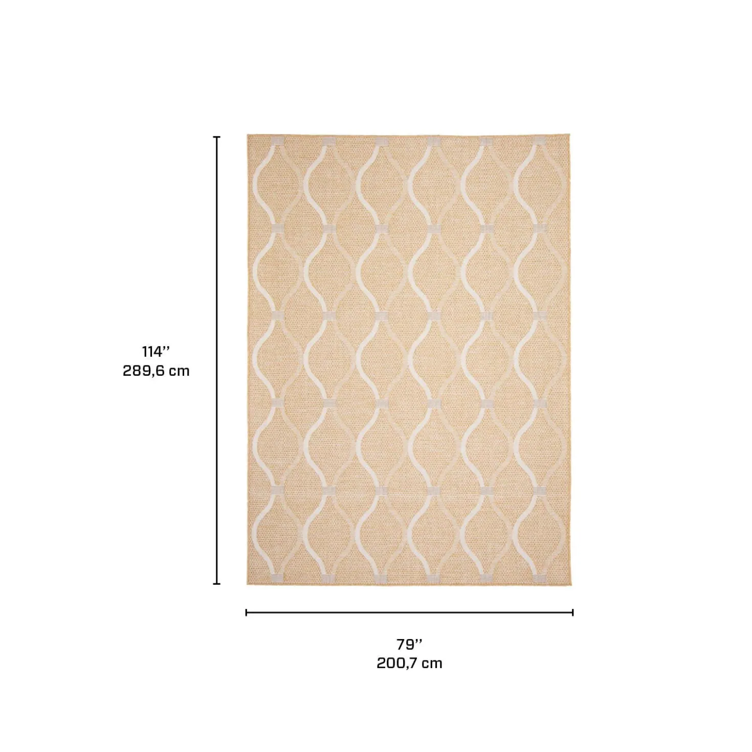 Tapis intérieur ou extérieur - 7 x 10